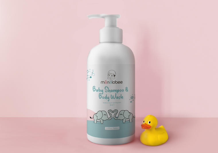 Menelobee Baby Shampoo 2 in 1